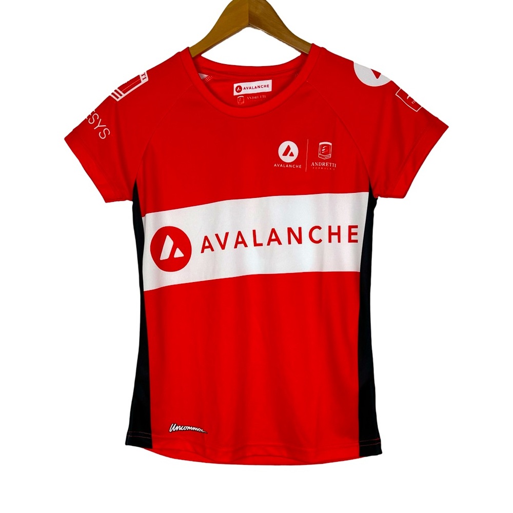 Avalanche Andretti Formula E Racing Team 
Womens 22123 Team T-Shirt NWT